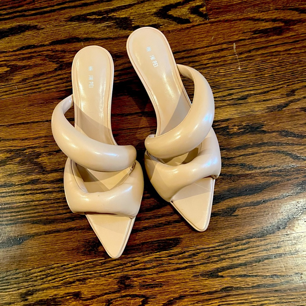 JW Pei Sara Mules Size 9, New w/tag - never worn, 2” heel